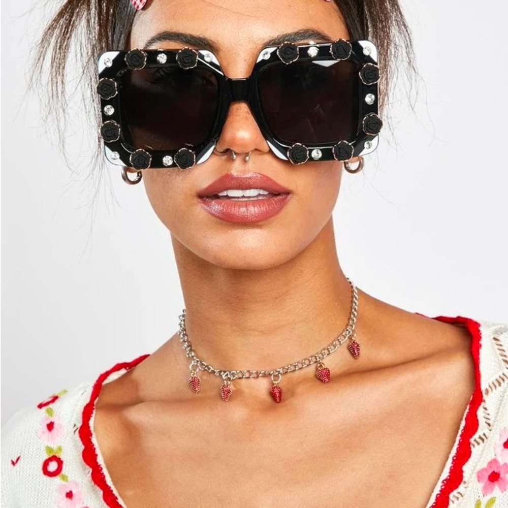 Rihanna Wicked Rose Sunglasses